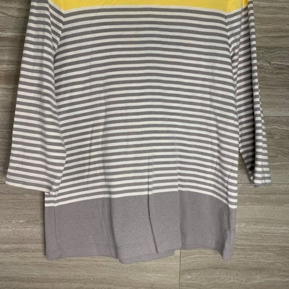 Women’s Croft & Borrow Striped 3/4 Sleeve Blouse - Picture 2 of 7